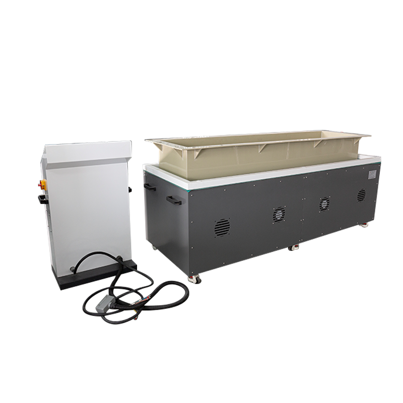 SY1400 Horizontale, hin- und hergehende industrielle magnetische Entgratpoliermaschine mit verlängertem Bett